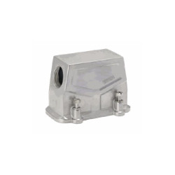 Capot 16B, Aluminium moulé sous pression, IP65, Sortie horizontale, M40